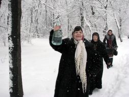 Participant of Pancake celebration