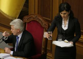 Vladimir Litvin drinking water