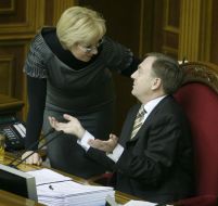 Lyudmila Denisova and Aleksandr Lavrinovich