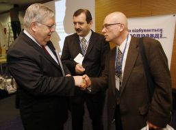 John Tefft and Nick Deychakiwsky