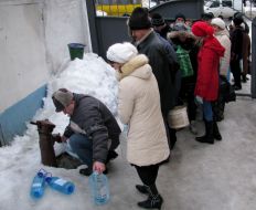 Очередь за водой