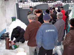 Очередь за водой
