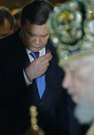 Vladimir (Sabodan) and Viktor Yanukovich