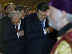 Nikolay Azarov and Viktor Yanukovich
