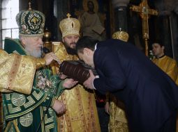 Vladimir (Sabodan) and Viktor Yanukovich