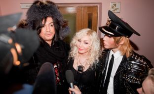 Filipp Kirkorov, Sergey Zverev and Irina Bilyk
