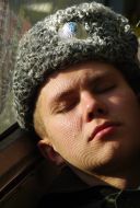 Soldier of the honoured guard sleeps