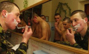 Soldiers of the honoured guard