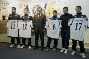 Presentation of new players of FС ”Metallurg” (Donetsk)