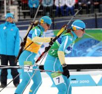 Valentina Semerenko and Oksana Khvostenko