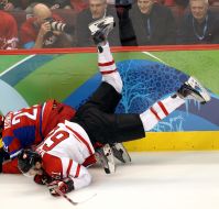 Rick Nash and Konstantin Korneyev