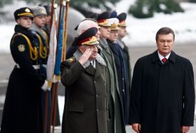 Viktor Yanukovich and Ivan Svida