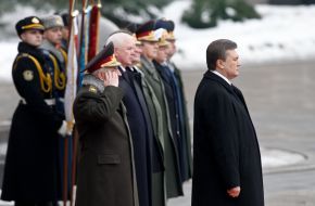 Viktor Yanukovich and Ivan Svida