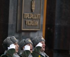 Honoured guard company’s soldiers