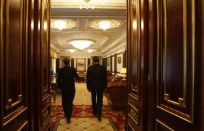 Viktor Yushchenko and Viktor Yanukovich