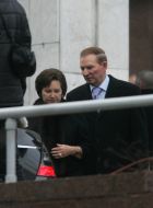 Leonid and Lyudmila Kuchma