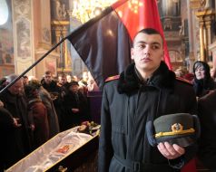 Funerals of Nataliya Shukhevich