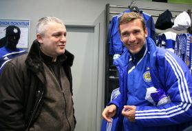Andrey Shevchenko and Igor Surkis