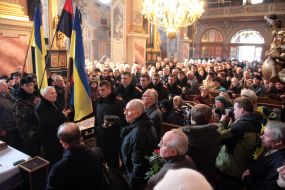 Funerals of Nataliya Shukhevich