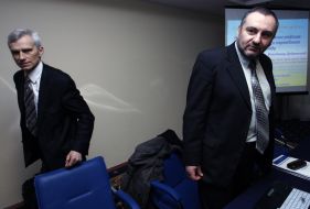 Vladimir Dubrovsky and Marcin Swiecicki