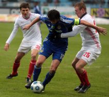 Artem Milevskiy, Aleksandr Maksimov and Aleksandr Zdanov