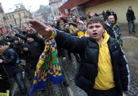 FC Metallist (Kharkiv) fans