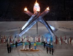 Closing ceremony of XXI Olympic Winter Games