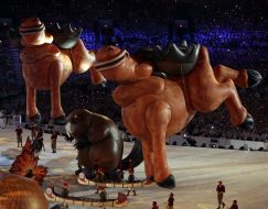 Closing ceremony of XXI Olympic Winter Games