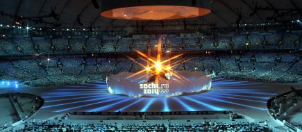 Closing ceremony of XXI Olympic Winter Games