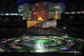 Closing ceremony of XXI Olympic Winter Games