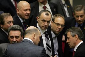 Ivan Kirilenko, Andrey Kozhemyakin and Sergey Vlasenko