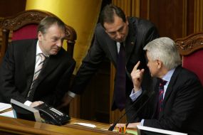 Vladimir Litvin, Nikolay Tomenko and Aleksandr Lavrinovich