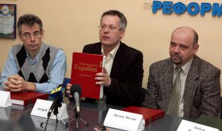 Vasiliy Sabadosh, Andrey Mifal and Ludwig Potish