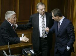 Mikhail Chechetov, Aleksandr Lavrinovich and Nikolay Tomenko