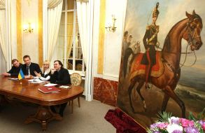 Yuriy Andrukhovich and Karl von Habsburg