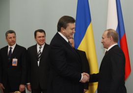 Виктор Янукович и Владимир Путин