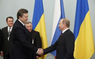 Виктор Янукович и Владимир Путин