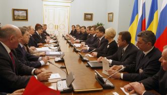 Виктор Янукович и Владимир Путин