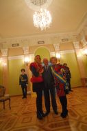 Leonid Kravchuk, Olga Sumskaya and Lyudmila Gurchenko