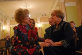 Olga Sumskaya, Ada Rogovtseva and Lyudmila Gurchenko