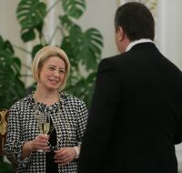 Viktor Yanukovich and Anna German