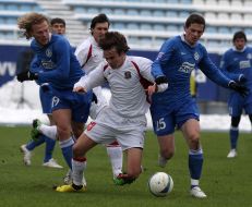 Vitaliy Denisov, Mario Holek and Andrey Homin