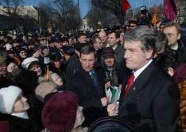 Виктор Ющенко и Андрей Садовый