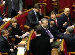 Oleg Novikov, Ekaterina Lukyanova and Gennadiy Moskal