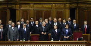Newly-elected members of Ukrainian Cabinet of Ministers