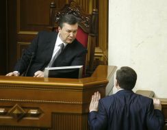 Viktor Yanukovich and Sergey Levochkin