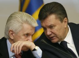 Viktor Yanukovich and Vladimir Litvin