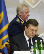 Viktor Yanukovich and Alexsander Medvenko