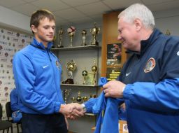 Roman Machulenko and Algimantas Lyubinskas