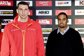 Vladimir Klichko and Eddie Chambers